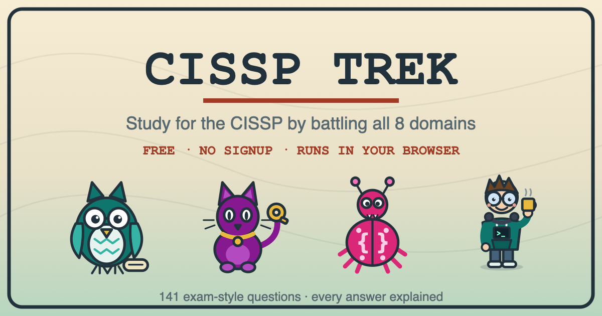 CISSP mini game preview